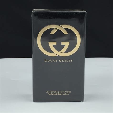 gucci guilty perfume body lotion.